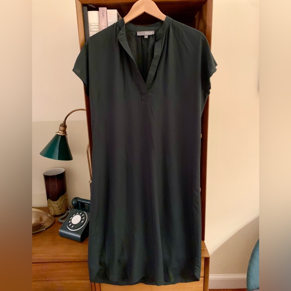 Tysa Travel Dress Dark Green Size 2 (Medium)
